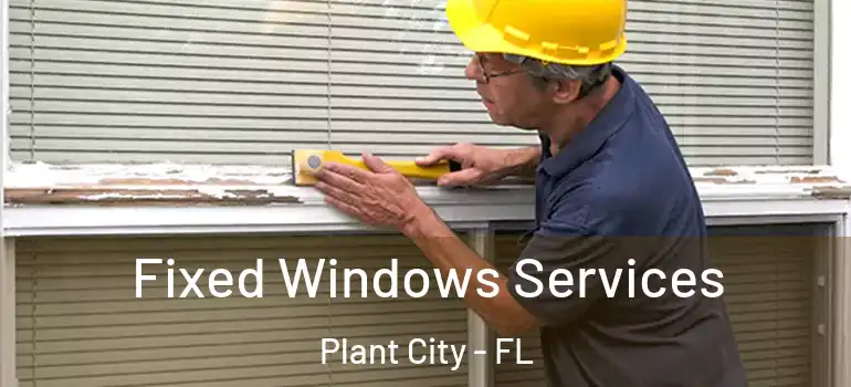  Fixed Windows Services Plant City - FL