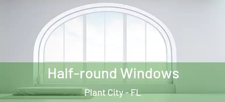  Half-round Windows Plant City - FL