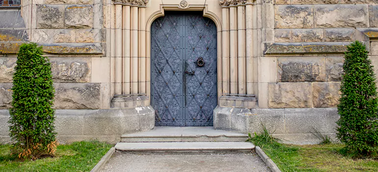 Traditional Double Front Doors in Plant City, FL