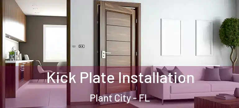  Kick Plate Installation Plant City - FL