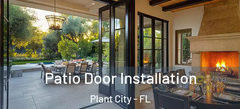  Patio Door Installation Plant City - FL