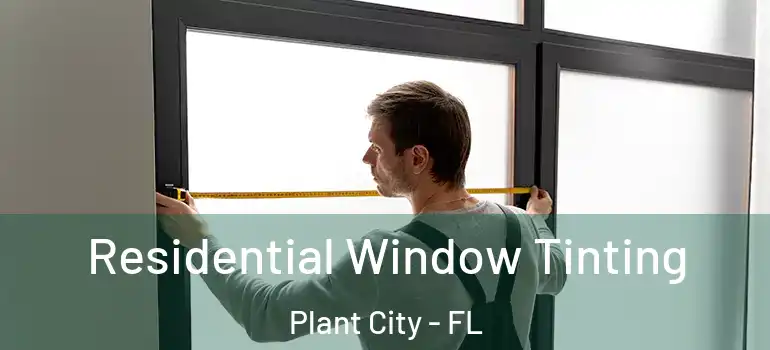  Residential Window Tinting Plant City - FL