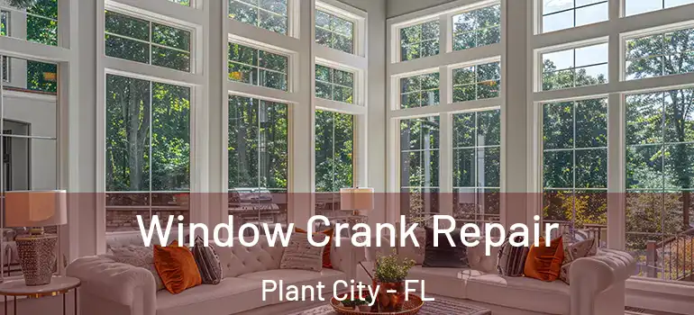  Window Crank Repair Plant City - FL