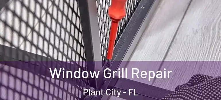  Window Grill Repair Plant City - FL